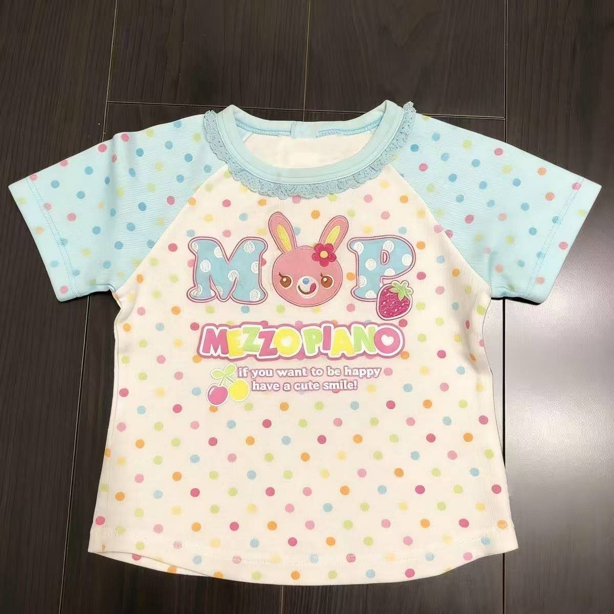 Vintage Kawaii Cute Short Slee - đánh giá và giá Street Fashion Y2K