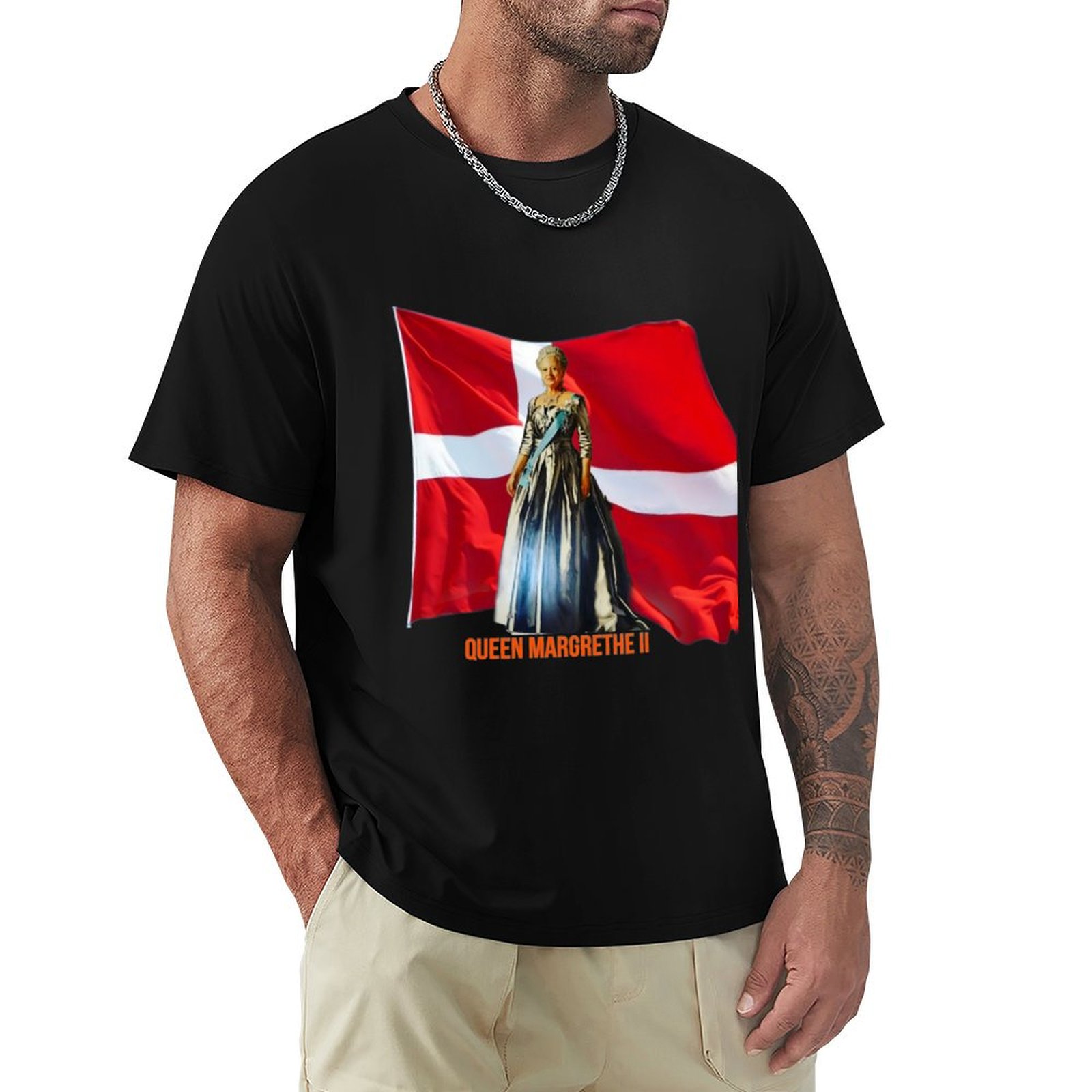 Queen Margrethe II T-Shirt Str - đánh giá và giá Queen Street Fashion