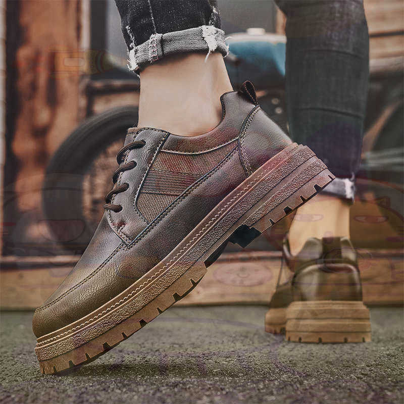 Dark Natural Leather Fashion T - đánh giá và giá Street Fashion For Short Guys
