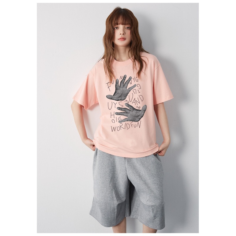 FUNNY GUY American Retro T-shi - đánh giá và giá Street Fashion For Short Guys