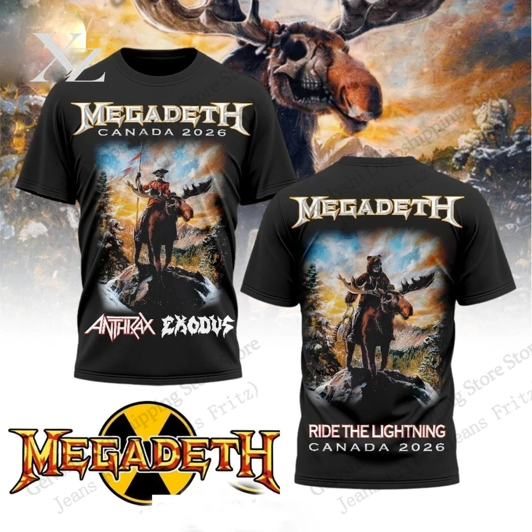 Hip Hop Rock Megadeth Band Can - đánh giá và giá Street Fashion Canada