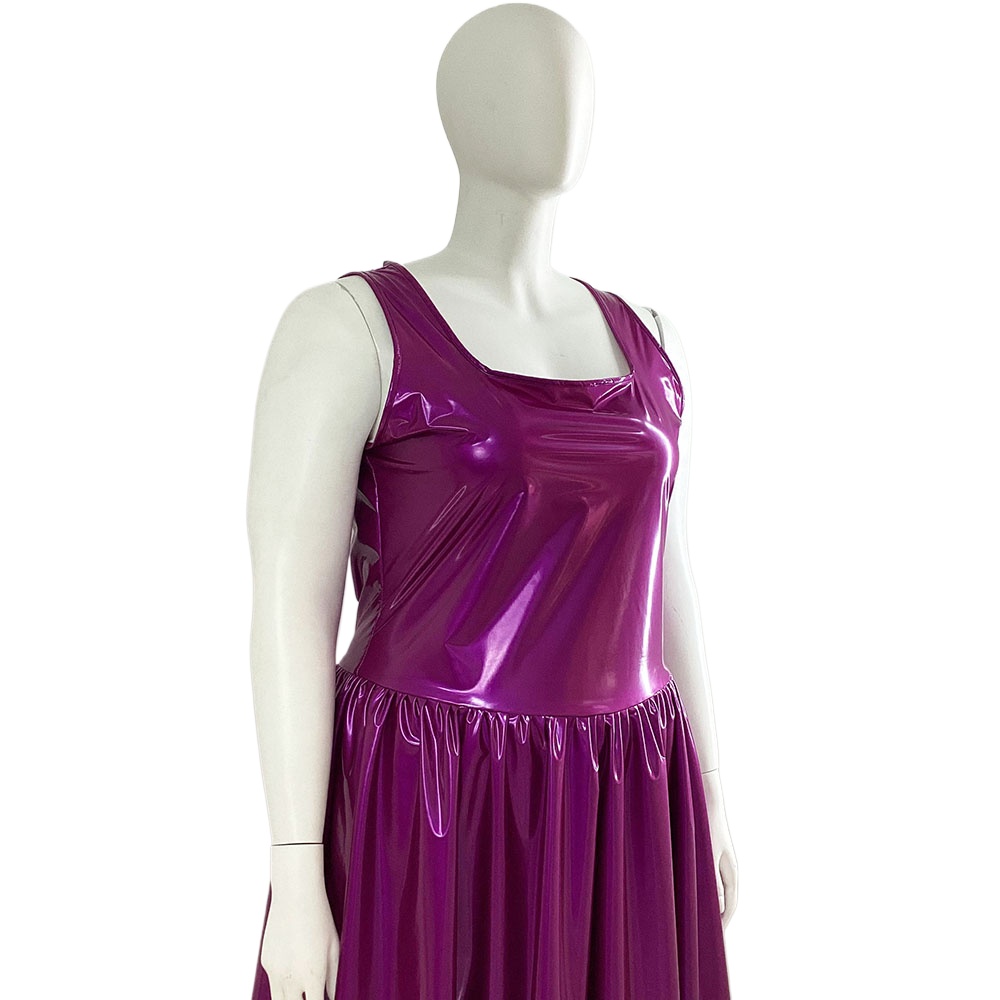 Women's PVC Tank Dress, Sleeve - đánh giá và giá Queen Street Fashion