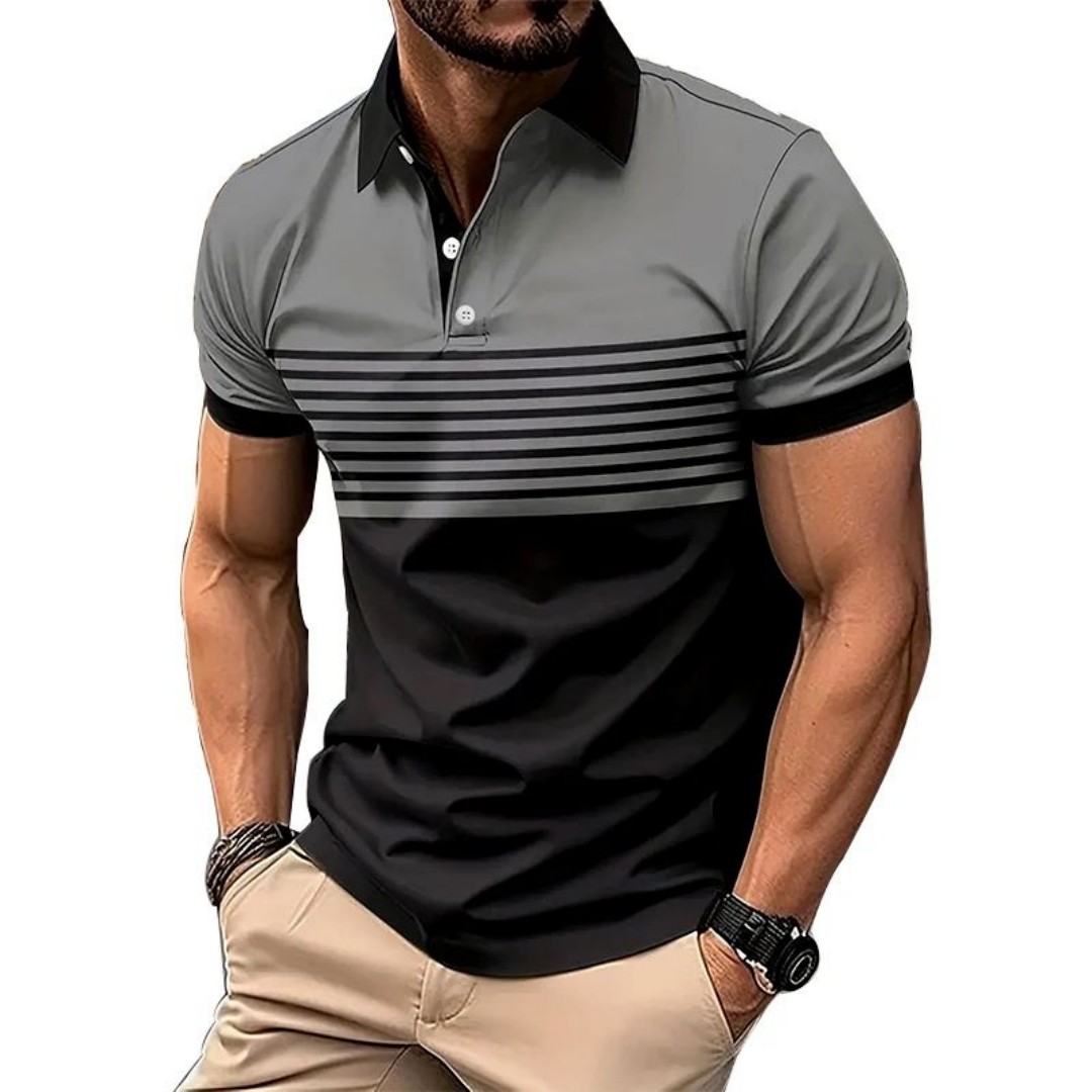 The 2025 summer new men's POLO - đánh giá và giá Street Fashion Men 2025