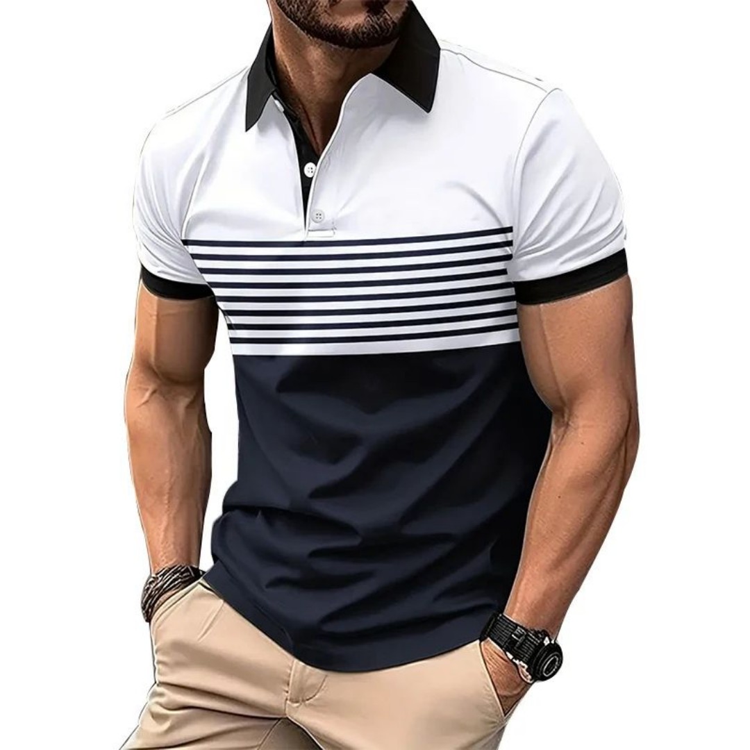 The 2025 summer new men's POLO - đánh giá và giá Street Fashion Men 2025