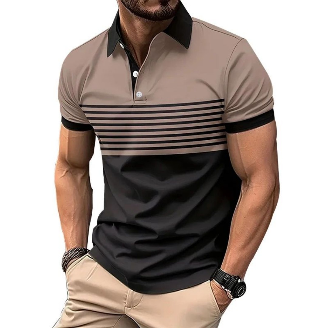 The 2025 summer new men's POLO - đánh giá và giá Street Fashion Men 2025