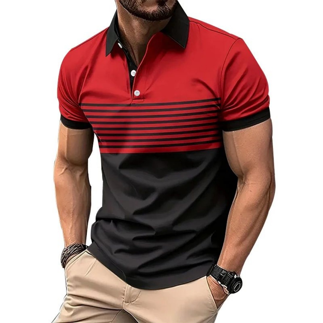 The 2025 summer new men's POLO - đánh giá và giá Street Fashion Men 2025