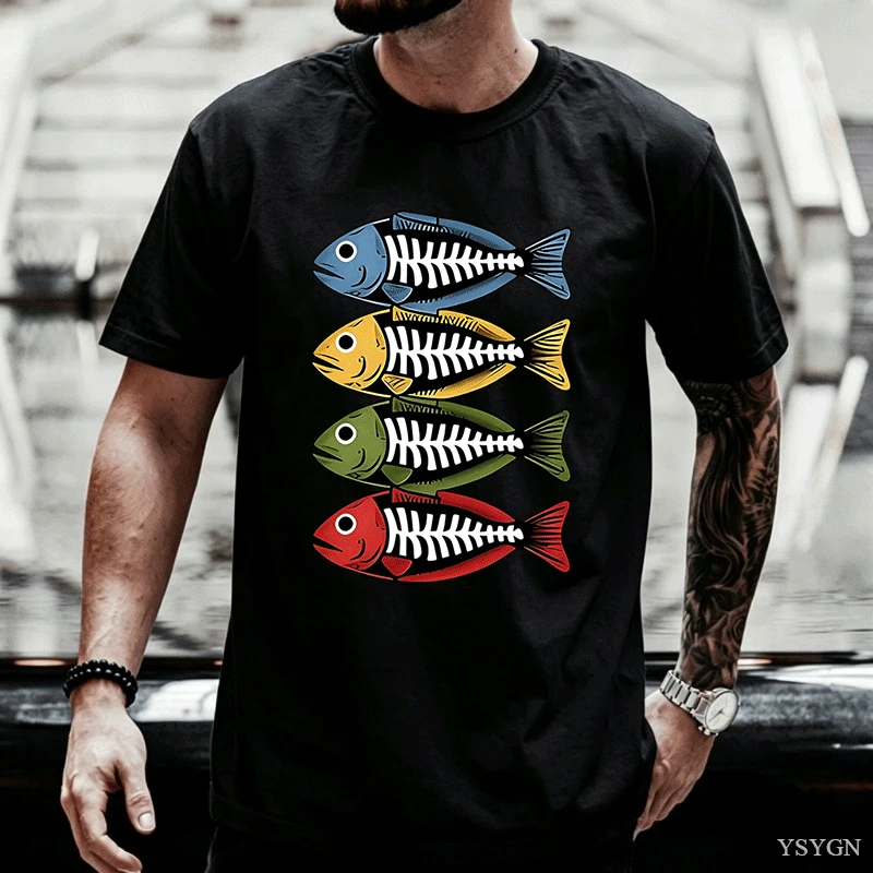 Mens Cotton Tee Retro Color Fi - đánh giá và giá Street Fashion For Short Guys