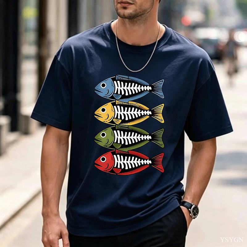 Mens Cotton Tee Retro Color Fi - đánh giá và giá Street Fashion For Short Guys