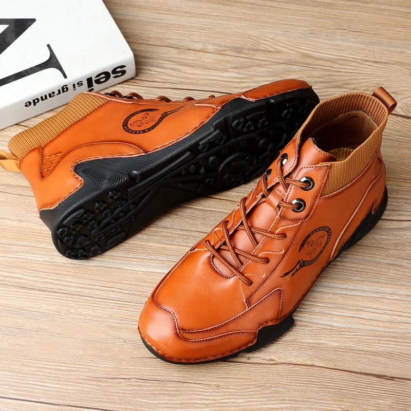 Size 48 Mens Shoes Leather Ori - đánh giá và giá Street Fashion Men 2025